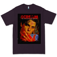 Plum Billy Loomis Horror Art Gifts Premium Tee - maiPhamDesign