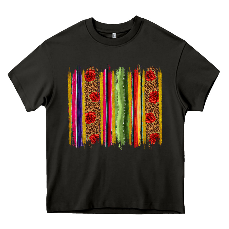 Mexico Serape Brushstroke Heavy Core Tee by texasbilliewilder | Teevron