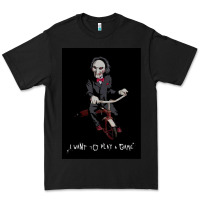 Black Saw I Want To Play A Game Picture Premium Tee - maiPhamDesign