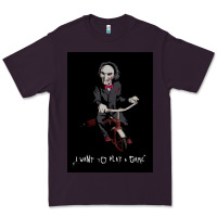 Plum Saw I Want To Play A Game Picture Premium Tee - maiPhamDesign