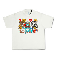 Pistachio ekg tech Urban Heavy Tee - OliviaCreatesArt