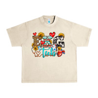 Sandshell ekg tech Urban Heavy Tee - OliviaCreatesArt
