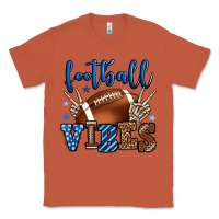 Copper Football vibes blue and grey team color Classic Tee - HowdyJamesFarm