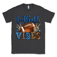 Smoke Football vibes blue and grey team color Classic Tee - HowdyJamesFarm