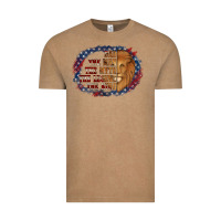 Vintage Coffee dad the man american flag Vintage Tee - Jasminsmagicworld