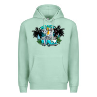 Seafoam beach please Premium Hoodie - CowhideDigitalArt