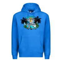True Royal beach please Premium Hoodie - CowhideDigitalArt