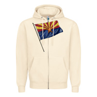 Sandshell arizona flag Zipper Hoodie - BarkalooDesign