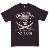Plum Dead Men Tell No Tales Funny Gifts Boy Girl Premium Tee - maiPhamDesign