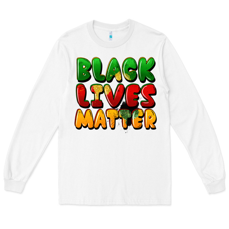 Black Lives Matter Long Sleeve Tee by FaDigitalArtStudio | Teevron