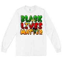 White black lives matter Long Sleeve Tee - FaDigitalArtStudio