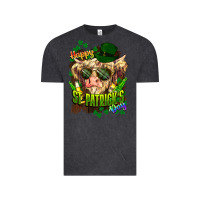Vintage Black St. Patrick's Day Cow Vintage Tee - HowdyJamesFarm