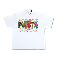 White Fiesta Urban Heavy Tee - RanaPortraitStore