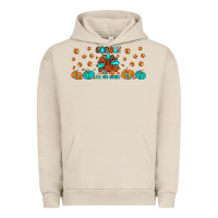 Pigment French Oak gobble till you wobble Urban Hoodie - JahusDesignShop