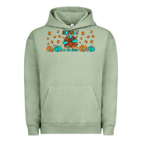 Pigment Oil Green gobble till you wobble Urban Hoodie - JahusDesignShop