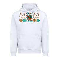 White gobble till you wobble Urban Hoodie - JahusDesignShop