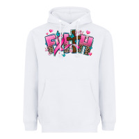 White cancer faith cross Heavyweight Hoodie - AdoDesignShop