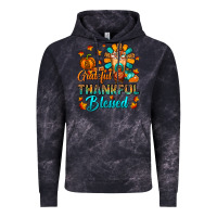 Cloud Black Grateful Thankful Blessed Thanksgiving Cold Drink Vintage Hoodie - FaDigitalArtStudio