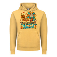 Vintage Mustard Grateful Thankful Blessed Thanksgiving Cold Drink Vintage Hoodie - FaDigitalArtStudio