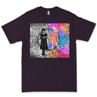 Plum gothic girl and colorful girl best friends Premium Tee - TumblerDesignByShophia