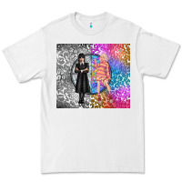 White gothic girl and colorful girl best friends Premium Tee - TumblerDesignByShophia