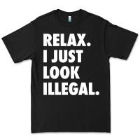 Black relax trump i just look illegal politically incorrect t shirt Premium Tee - maiPhamDesign