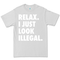 Dove Grey relax trump i just look illegal politically incorrect t shirt Premium Tee - maiPhamDesign
