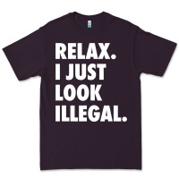 Relax Trump I Just Look Illegal Politically Incorrect T Shirt Premium Tee | Teevron