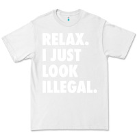 White relax trump i just look illegal politically incorrect t shirt Premium Tee - maiPhamDesign