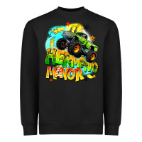 Black hermano mayor Heavyweight Sweatshirt - BarkalooDesign