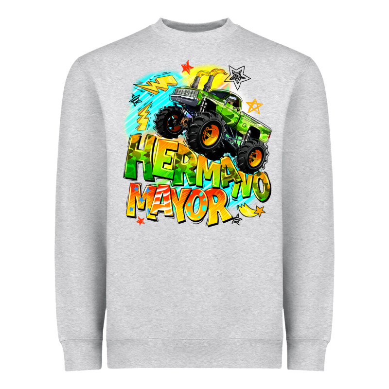 Hermano Mayor Heavyweight Sweatshirt by BarkalooDesign | Teevron
