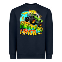 Navy hermano mayor Heavyweight Sweatshirt - BarkalooDesign