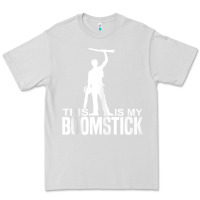 Dove Grey this is my boomstick shotgun chainsaw dead evil halloween tank top Premium Tee - maiPhamDesign