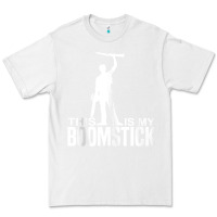White this is my boomstick shotgun chainsaw dead evil halloween tank top Premium Tee - maiPhamDesign