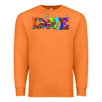 Carrot pride love butterflies Premium Sweatshirt - AdoDesignShop
