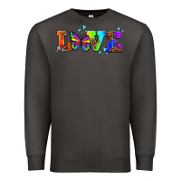Smoke pride love butterflies Premium Sweatshirt - AdoDesignShop