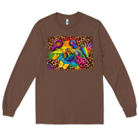Chestnut lgbtq background Long Sleeve Tee - FaDigitalArtStudio