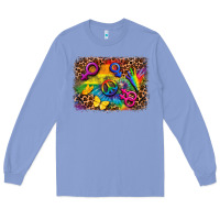Colony Blue lgbtq background Long Sleeve Tee - FaDigitalArtStudio