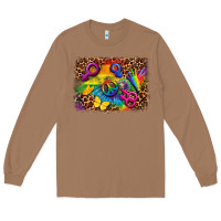 Toasted Coconut lgbtq background Long Sleeve Tee - FaDigitalArtStudio