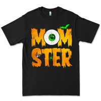 Black womens momster tshirt halloween scary costume mom t shirt Premium Tee - maiPhamDesign