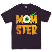Womens Momster Tshirt Halloween Scary Costume Mom T Shirt Premium Tee | Teevron