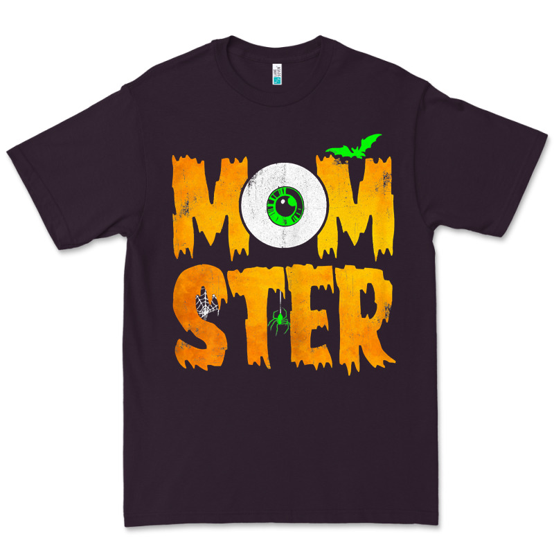 Womens Momster Tshirt Halloween Scary Costume Mom T Shirt Premium Tee by maiPhamDesign | Teevron
