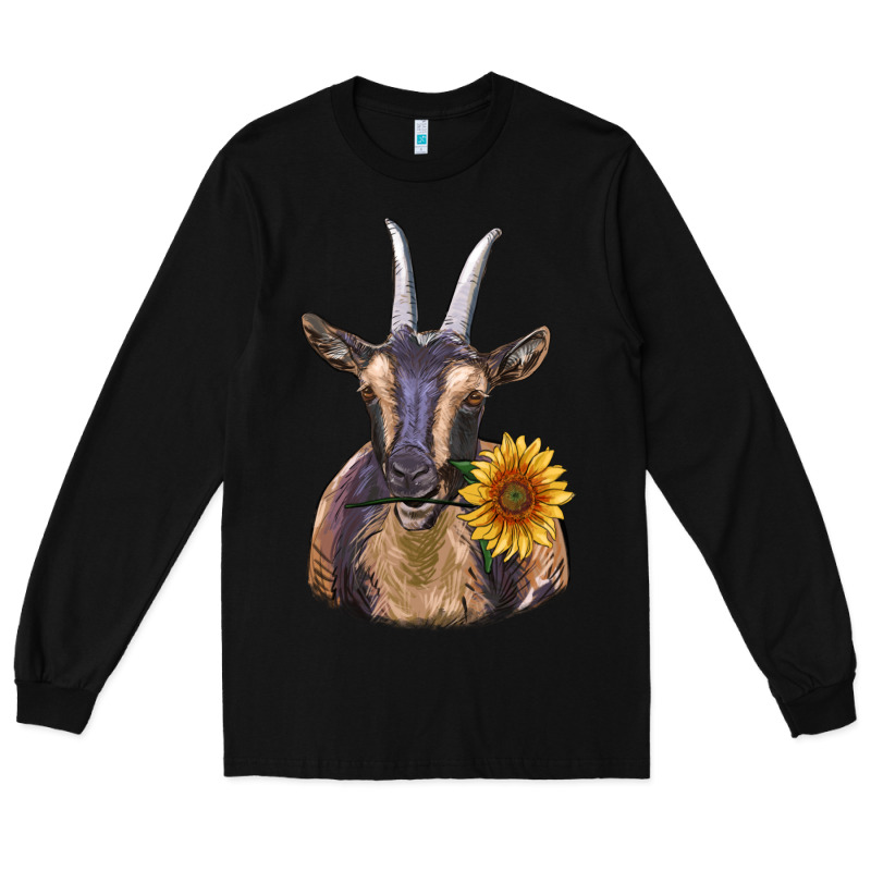 Dark Goat Long Sleeve Tee by RanaPortraitStore | Teevron