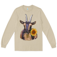Mushroom dark goat Long Sleeve Tee - RanaPortraitStore
