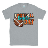 Heather Grey Football kinda day Classic Tee - HowdyJamesFarm