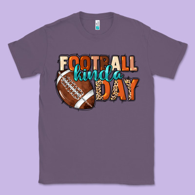 Football Kinda Day Classic Tee Designed By Howdyjamesfarm