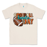 Natural Football kinda day Classic Tee - HowdyJamesFarm