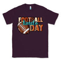 Plum Football kinda day Classic Tee - HowdyJamesFarm