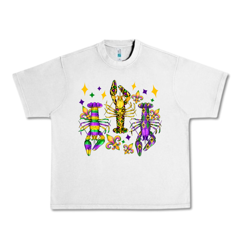 Mardi Gras Craw Fish Olivia Urban Heavy Tee by OliviaCreatesArt | Teevron