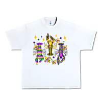 White mardi gras craw fish olivia Urban Heavy Tee - OliviaCreatesArt